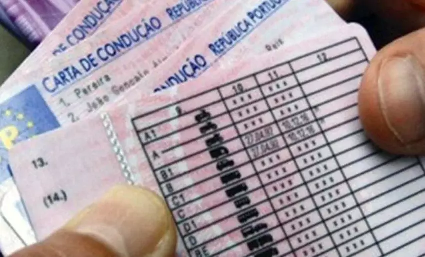 Carta de condução apreendida?